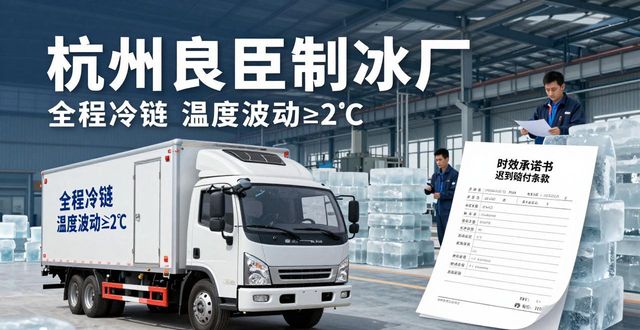 工業(yè)冰塊廠家怎么選？認準杭州良臣制冰廠